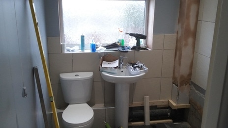 Bathroom installation in Langton - new suite