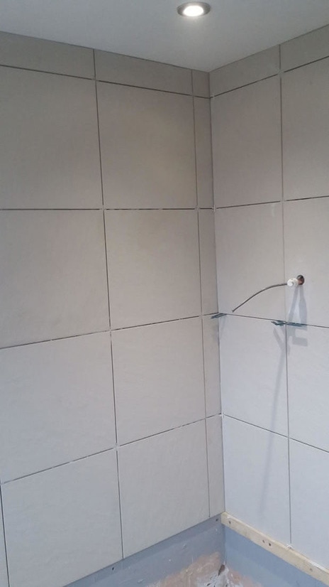 Bathroom installation in Longton - tiling