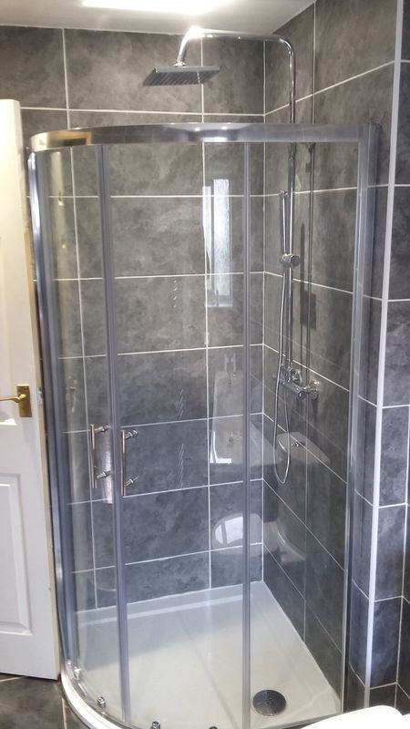 Bathroom installation in Bentley - shower