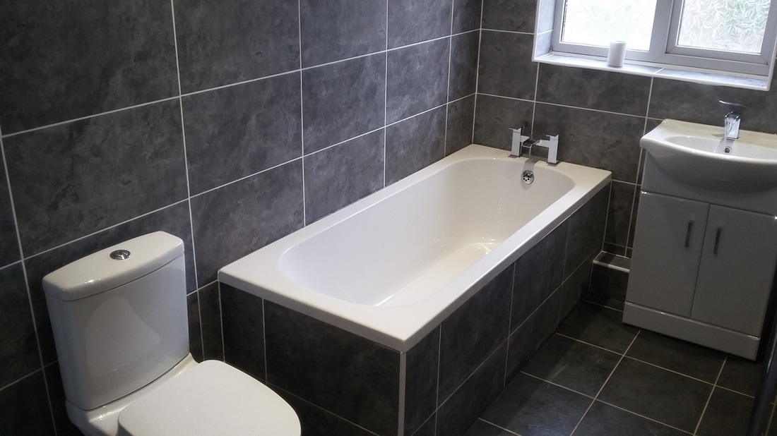 Bathroom installation in Bentilee - completed project