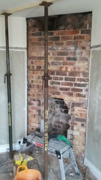 Chimney Breast removal in Pipe Gate