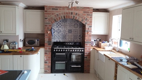 Kitchen installation in Werrington - completed job
